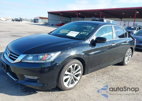 2013 Honda Accord Sport from USA, damaged, VIN 1HGCR2F53DA177564